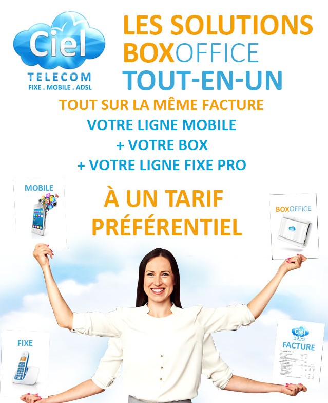 Ciel Telecom fixe mobile box